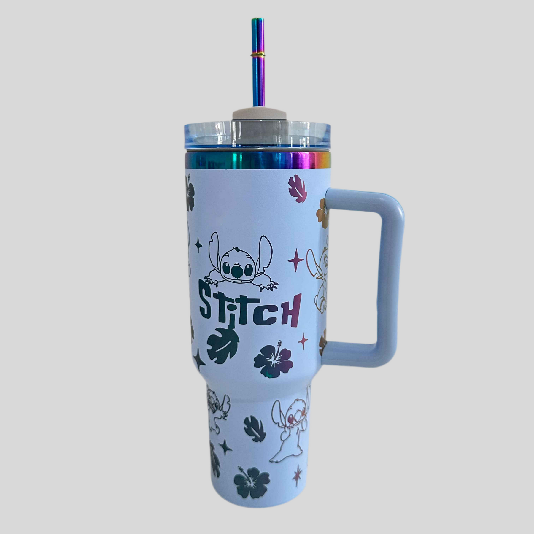 Stitch Isolierter Reisebecher, 40 oz Edelstahl-Wasserflasche